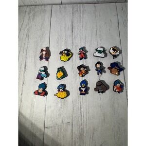 Dragon Ball Z Anime Character Shoe Charms Croc Jibbitz Lot of 15